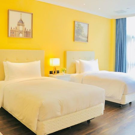 Hannan Greenland Platinum Apartment Wuhan Bagian luar foto