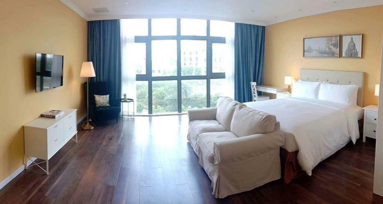 Hannan Greenland Platinum Apartment Wuhan Bagian luar foto